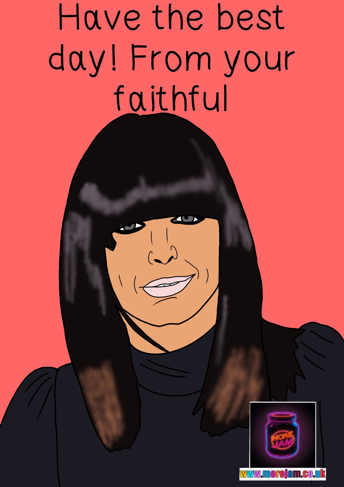 Any Occasion Card Traitors Claudia Winkleman