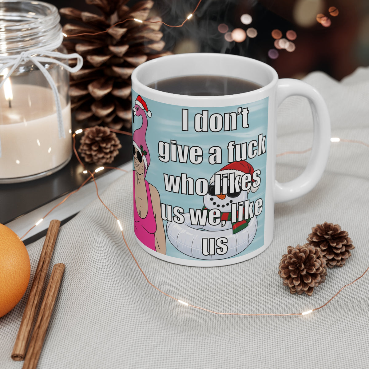We Like Us | Christmas Mug | More Jam