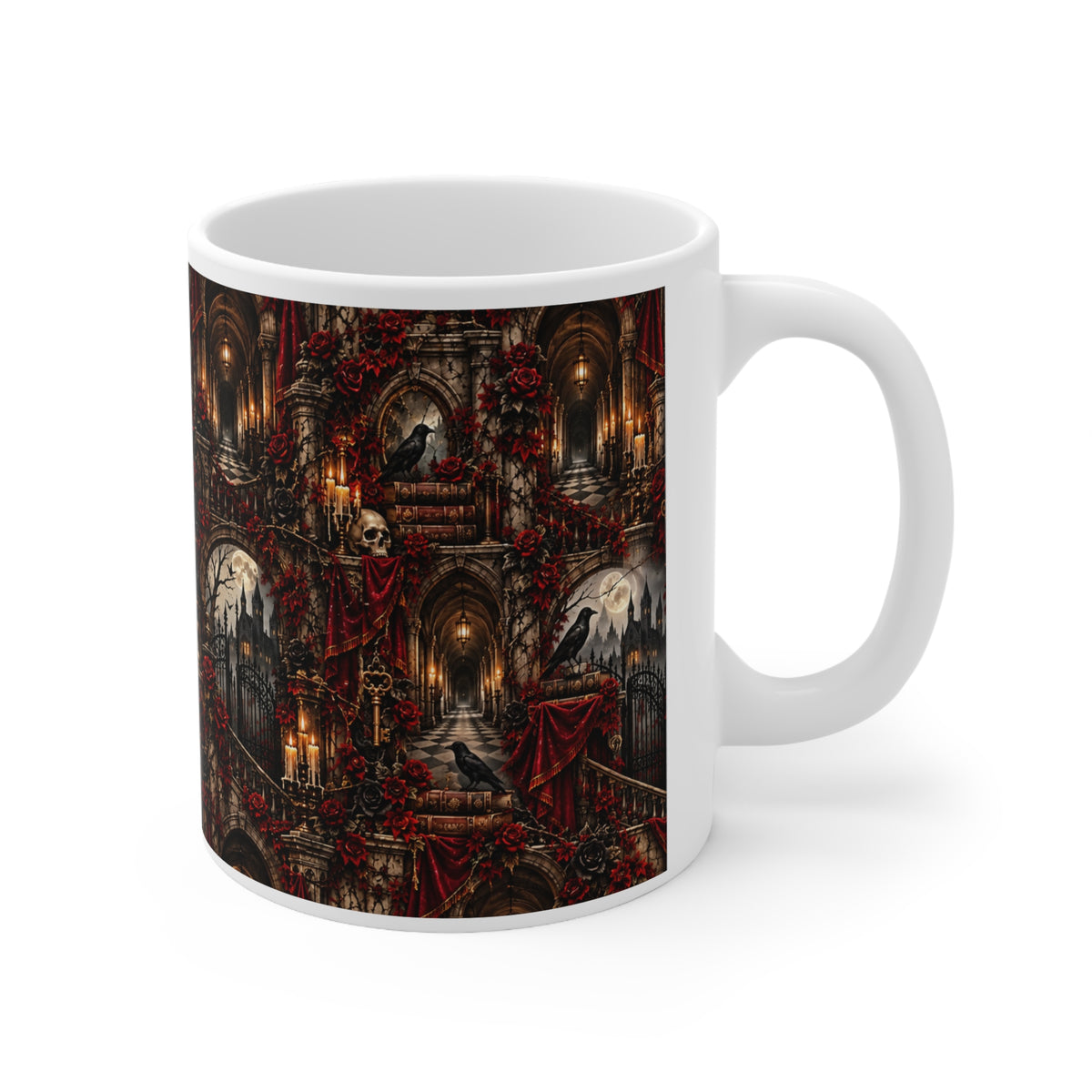 Gothic Church | Patterned Mug | More Jam