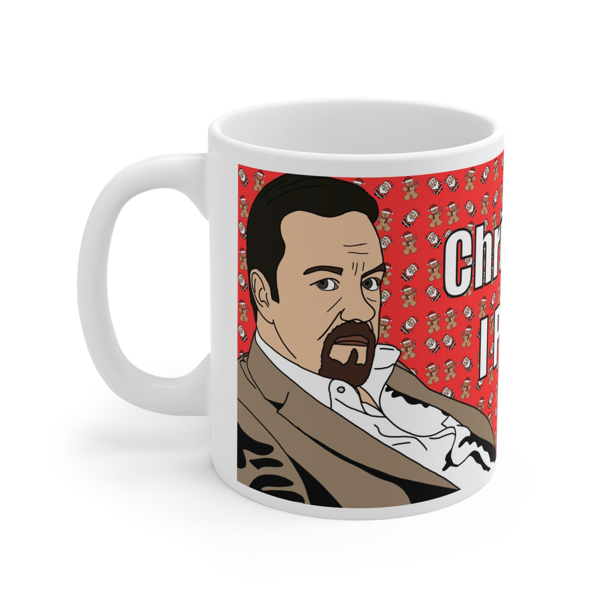 The Office David Brent Christmas Cake | Christmas Mug | More Jam