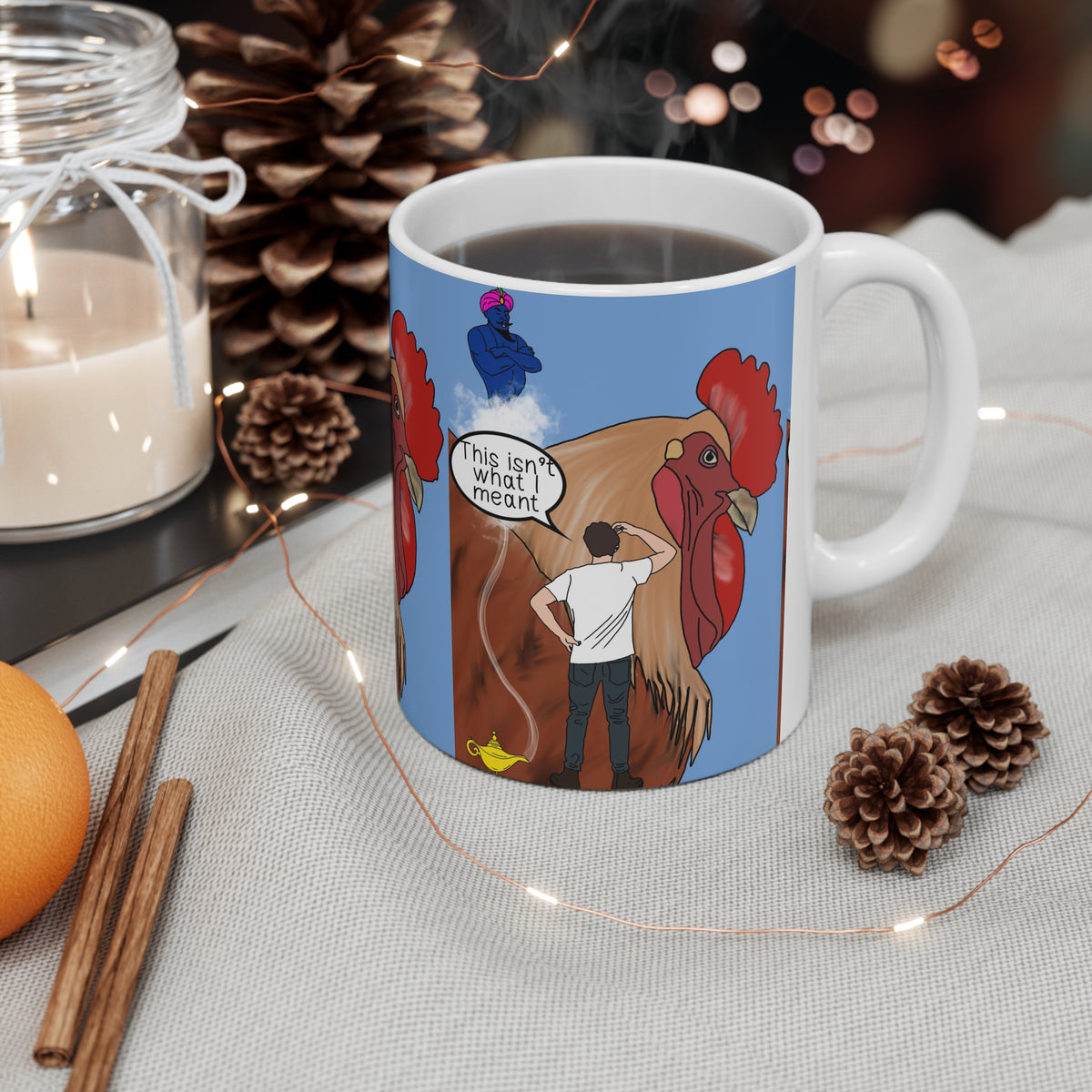 Rude Rooster | This Isn't What I Meant Mug | More Jam
