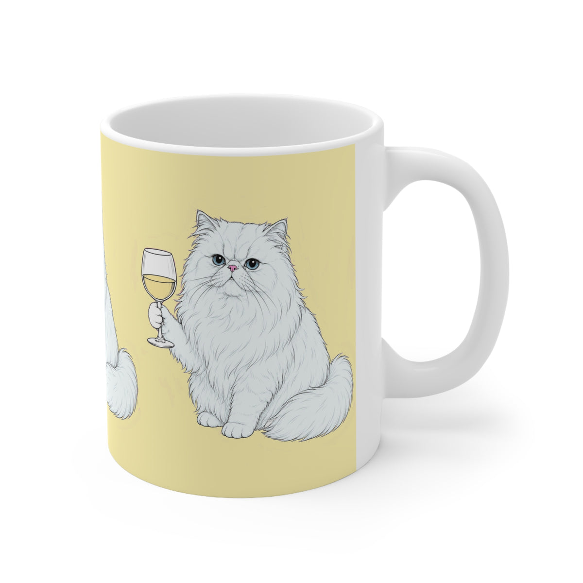 Persian Cat | Wine Mug | More Jam