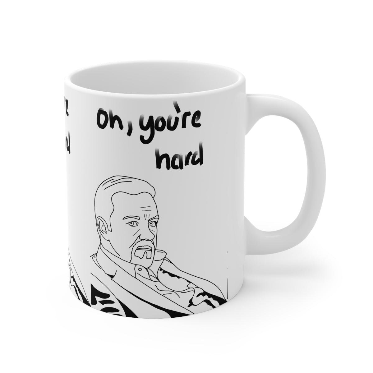 The Office | David Brent Oh You're Hard Mug | More Jam