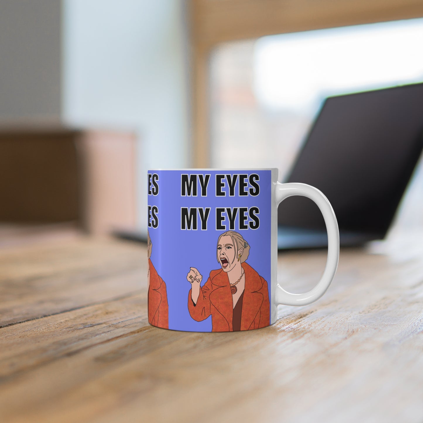 Phoebe Friends My Eyes Ceramic Coffee Cups