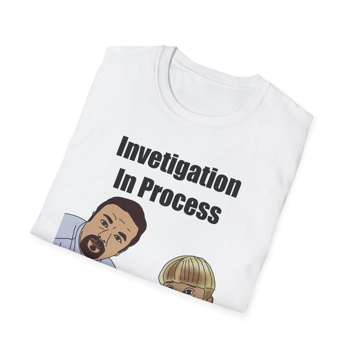 The Office Gareth Keenan & David Brent Investigation In Process T-Shirt — Funny Duo Graphic Tee