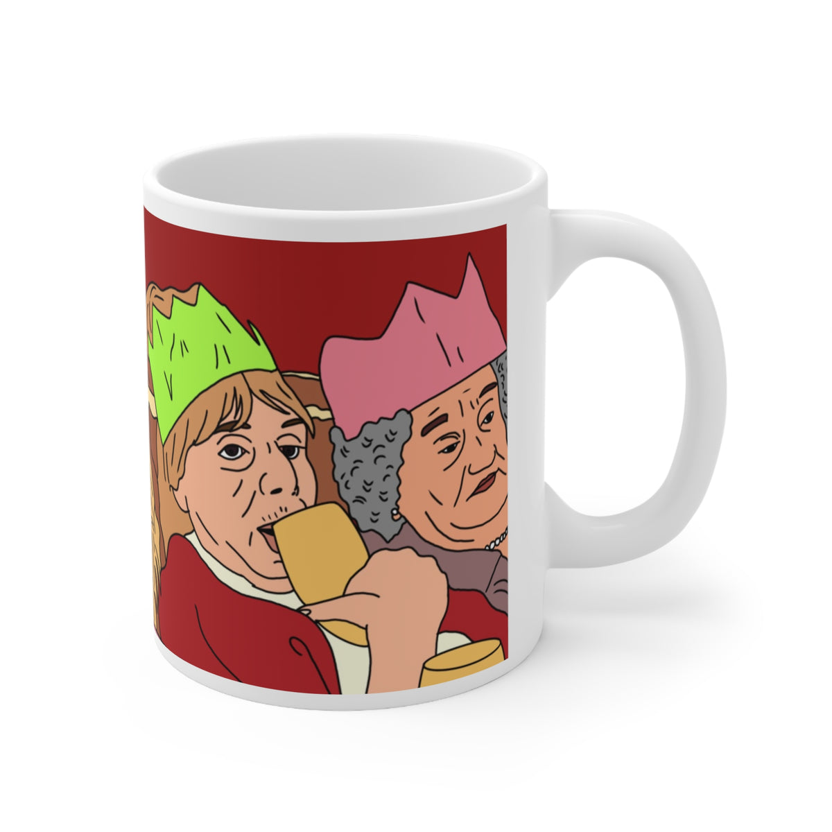 The Royle Family Party Hats | Christmas Mug | More Jam