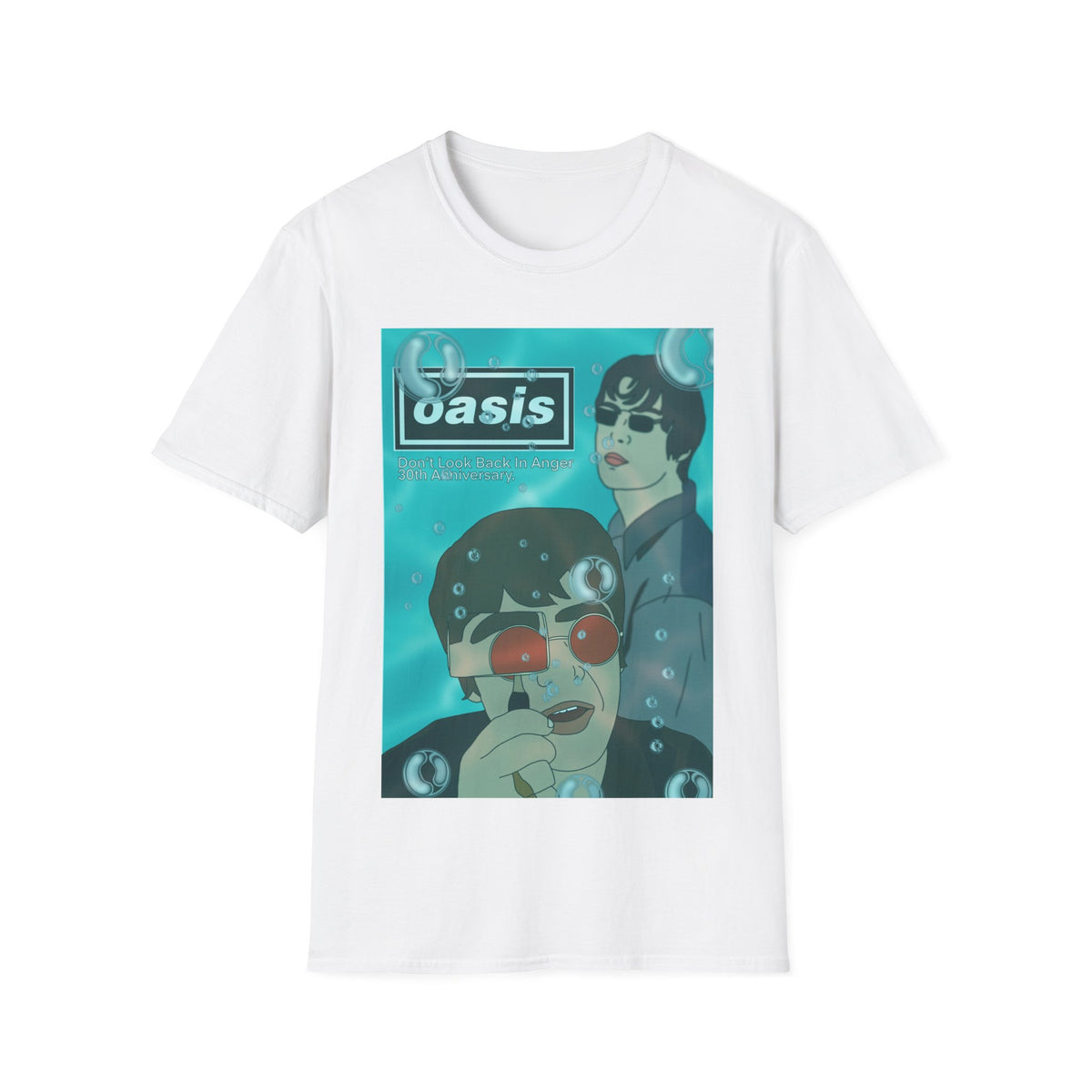 Oasis | Don’t Look Back In Anger 30th Anniversary T Shirt | More Jam