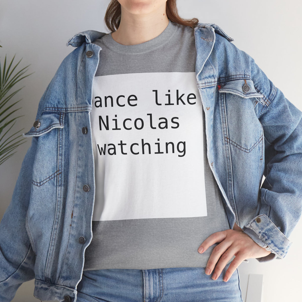 Victoria Beckham | Dance Like Nicolas Watching T-Shirt | More Jam