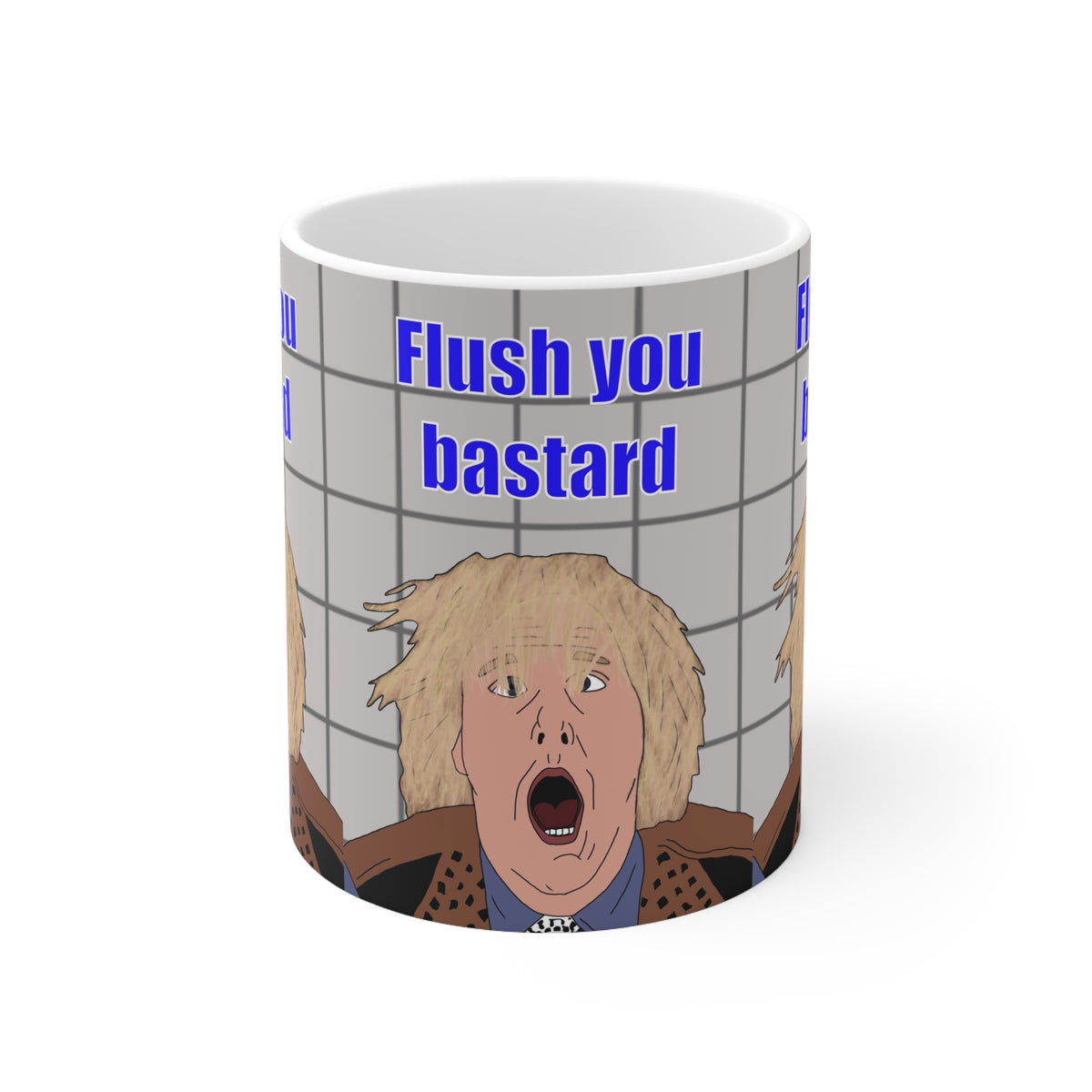 Dumb & Dumber | Flush You Bastard Mug | More Jam