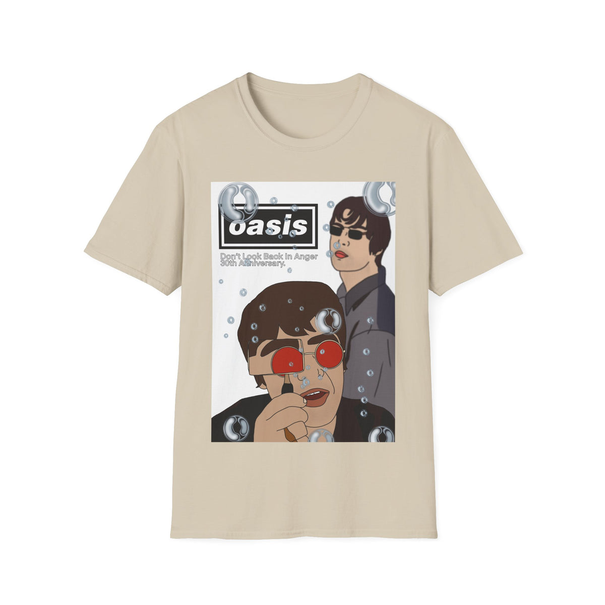 Oasis | Don’t Look Back In Anger 30th Anniversary T-Shirt | More Jam