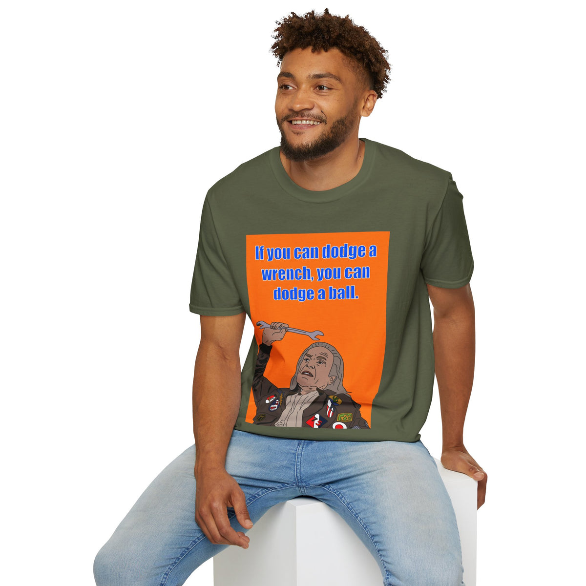 Dodgeball | Dodge a Wrench T-Shirt | More Jam