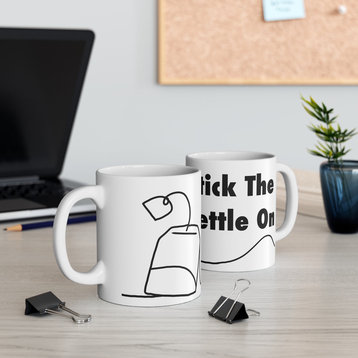 Stick The Kettle On | Funny Mug | More Jam