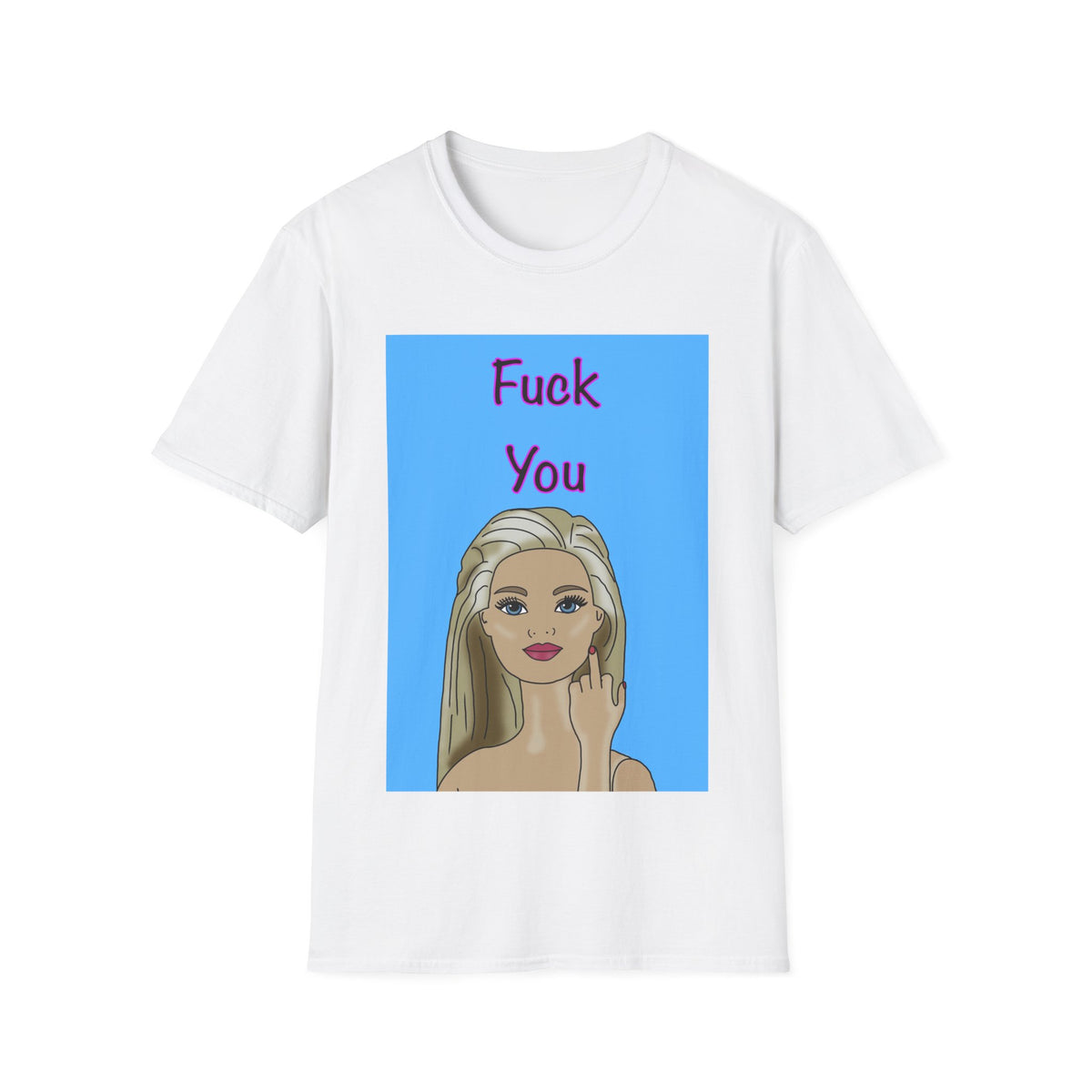 Rude Barbie | F You T-Shirt | More Jam