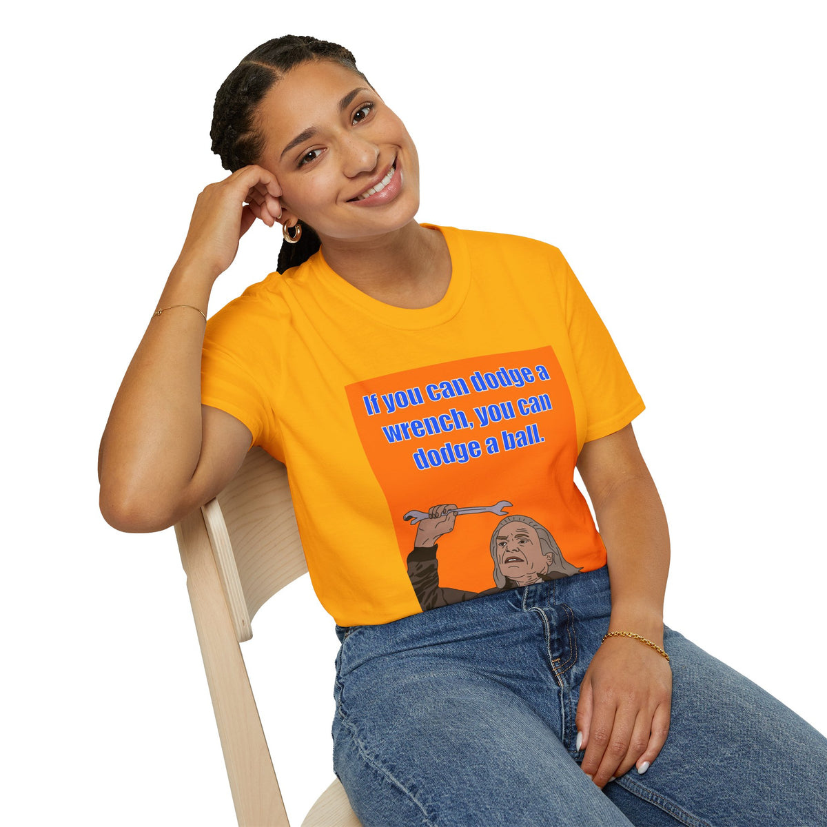 Dodgeball | Dodge a Wrench T-Shirt | More Jam