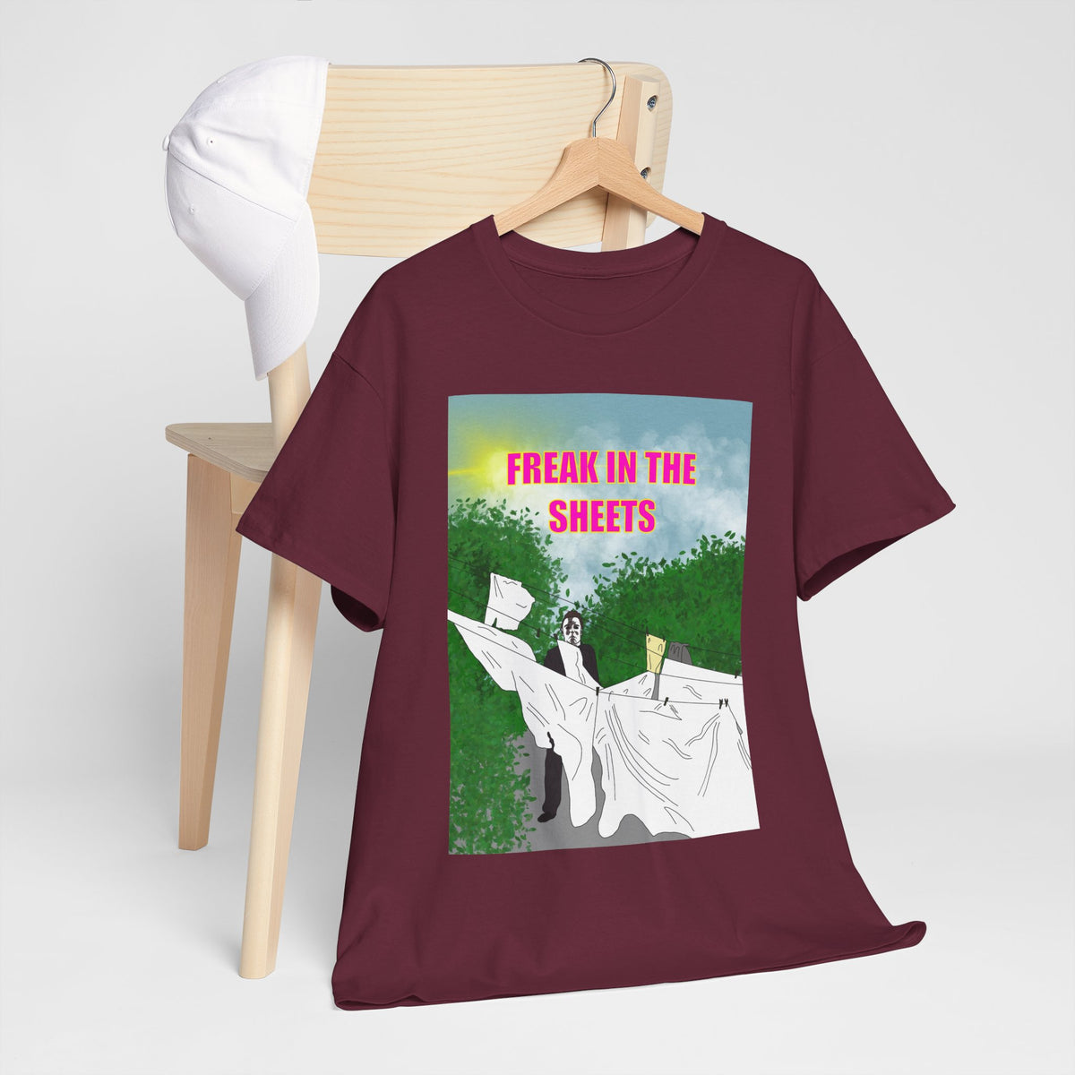 Halloween | Michael Myers Freak in the Sheets T-Shirt | More Jam