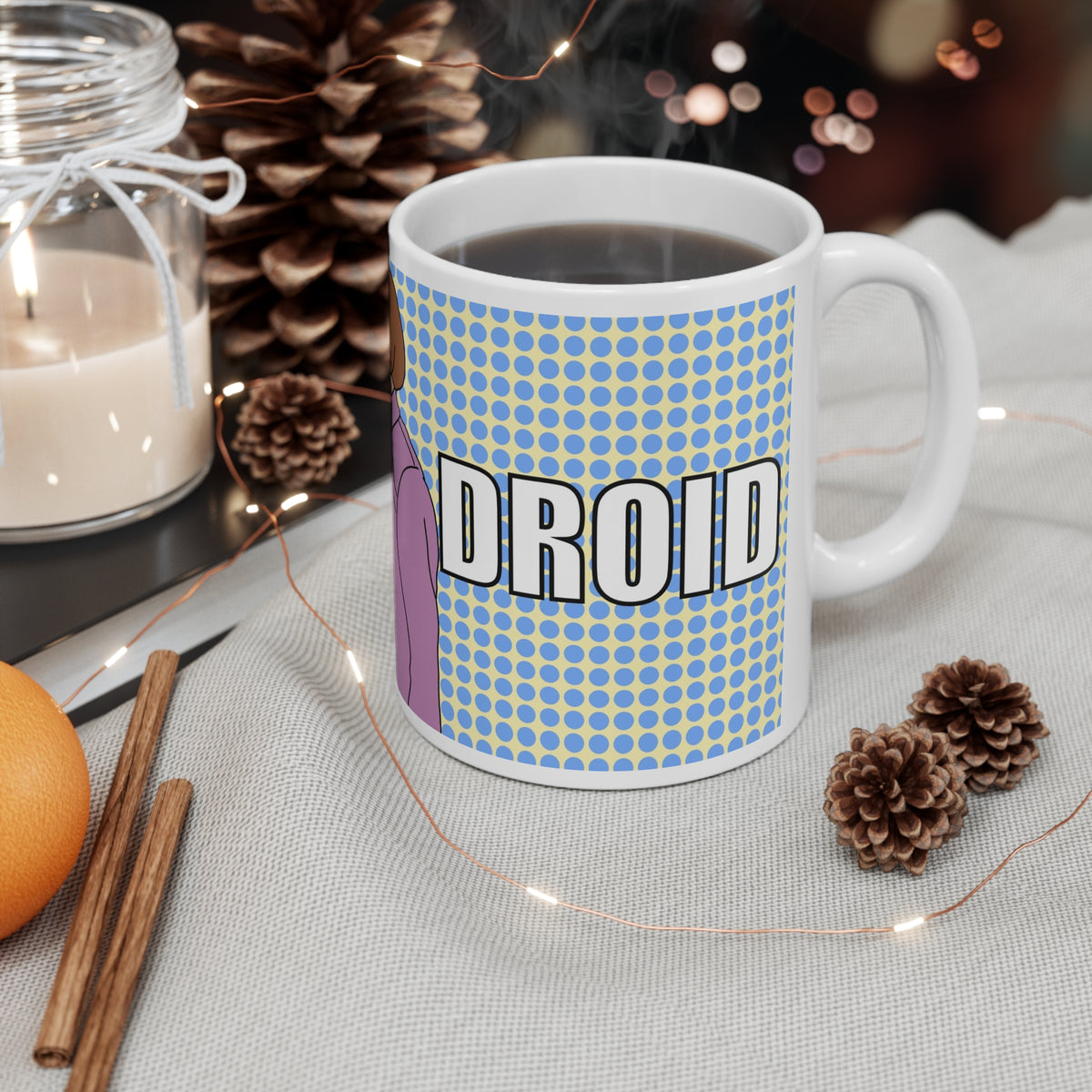 Ann Droid Linda | Funny Mug | More Jam