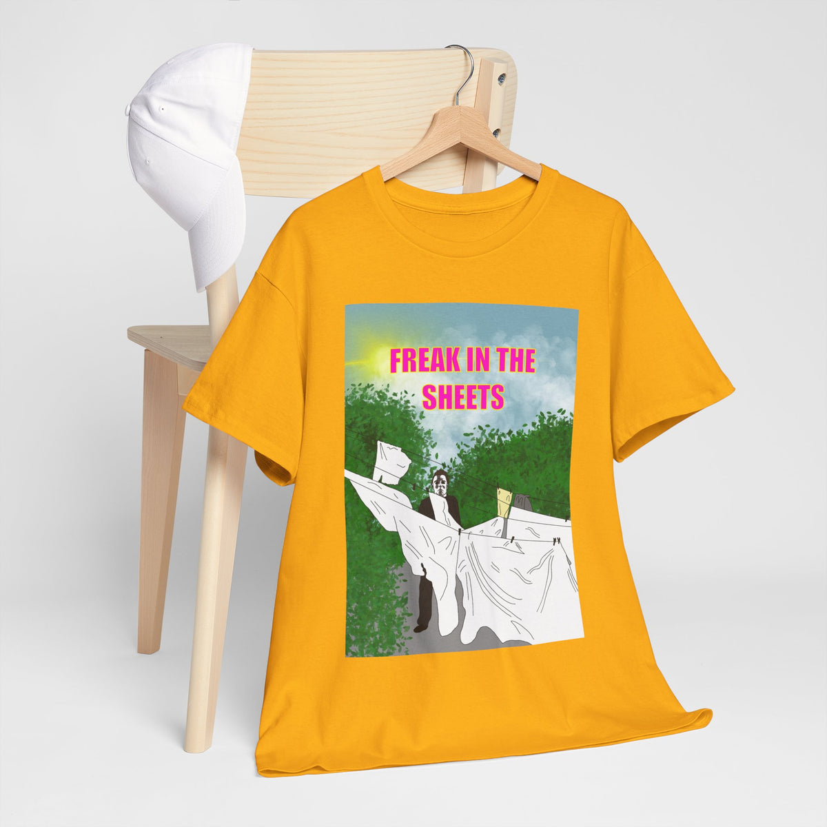 Halloween | Michael Myers Freak in the Sheets T-Shirt | More Jam