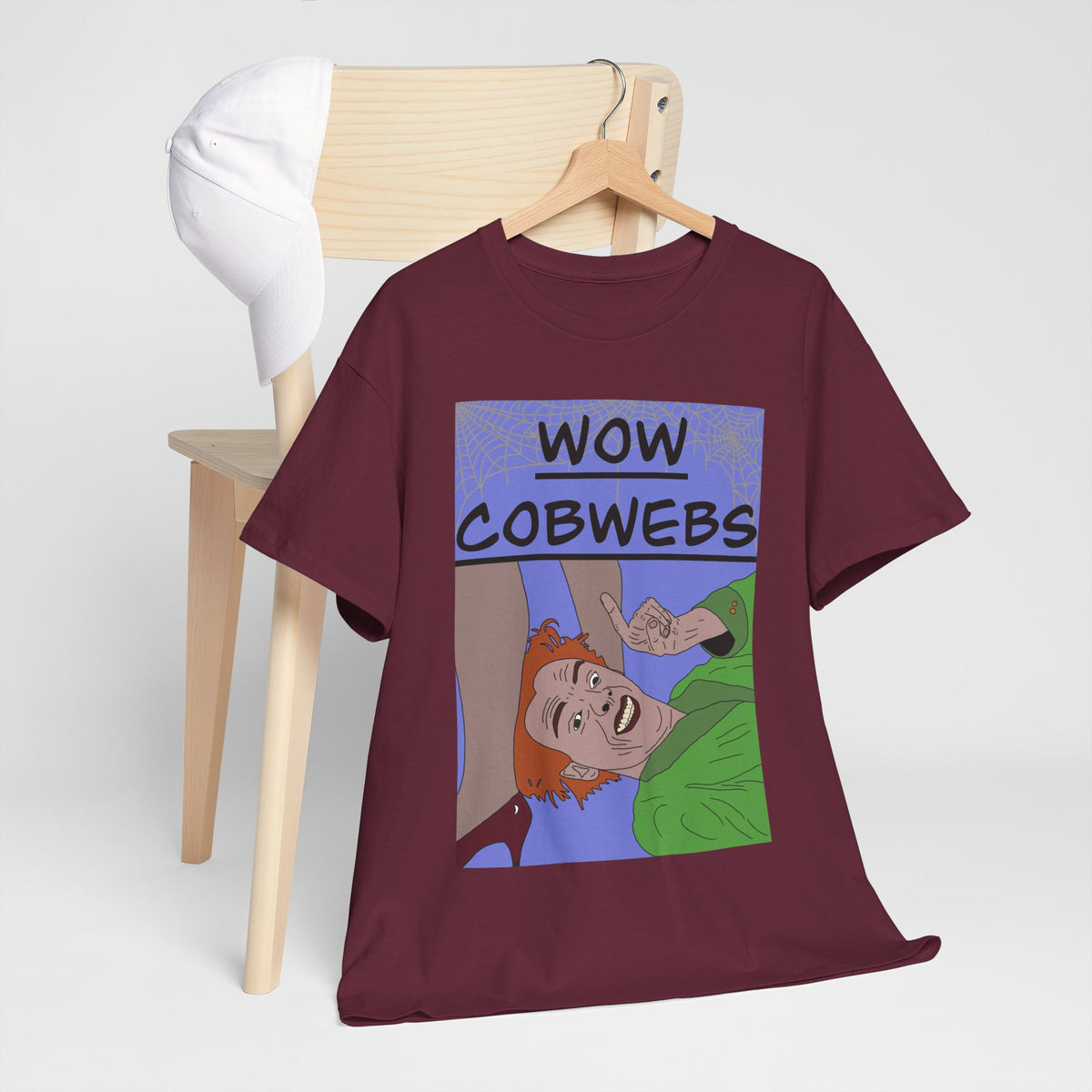 Drop Dead Fred | Wow Cobwebs T-Shirt | More Jam