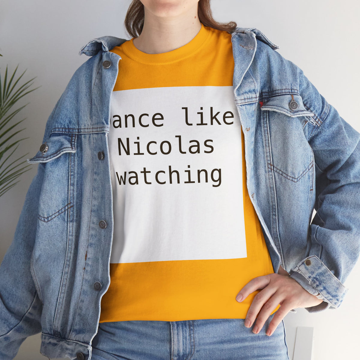 Victoria Beckham | Dance Like Nicolas Watching T-Shirt | More Jam