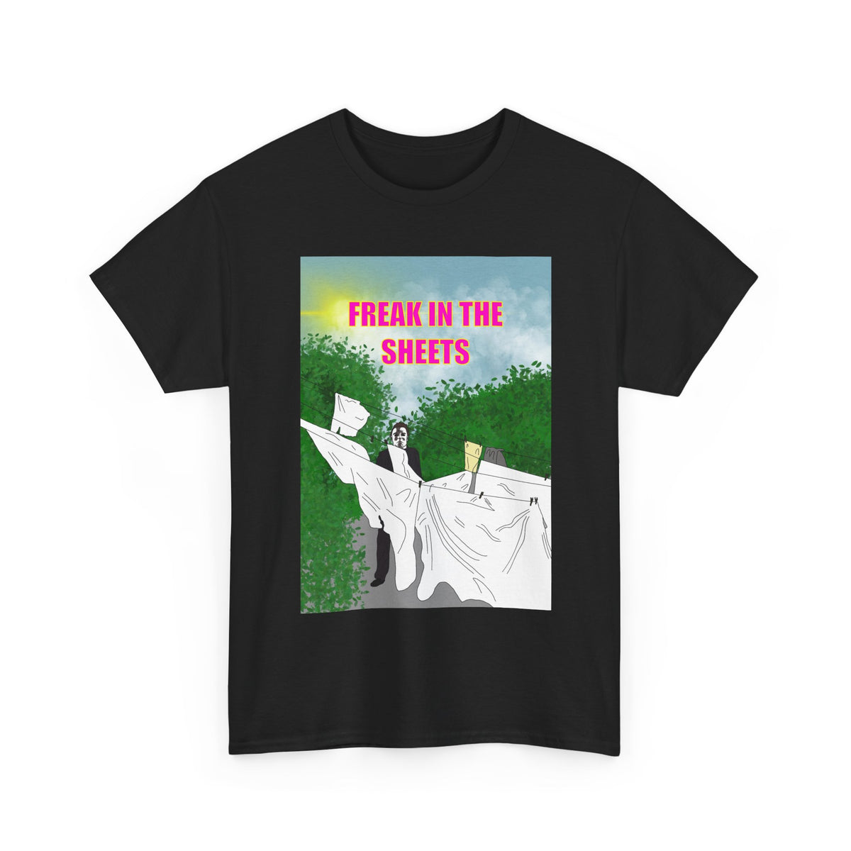Halloween | Michael Myers Freak in the Sheets T-Shirt | More Jam