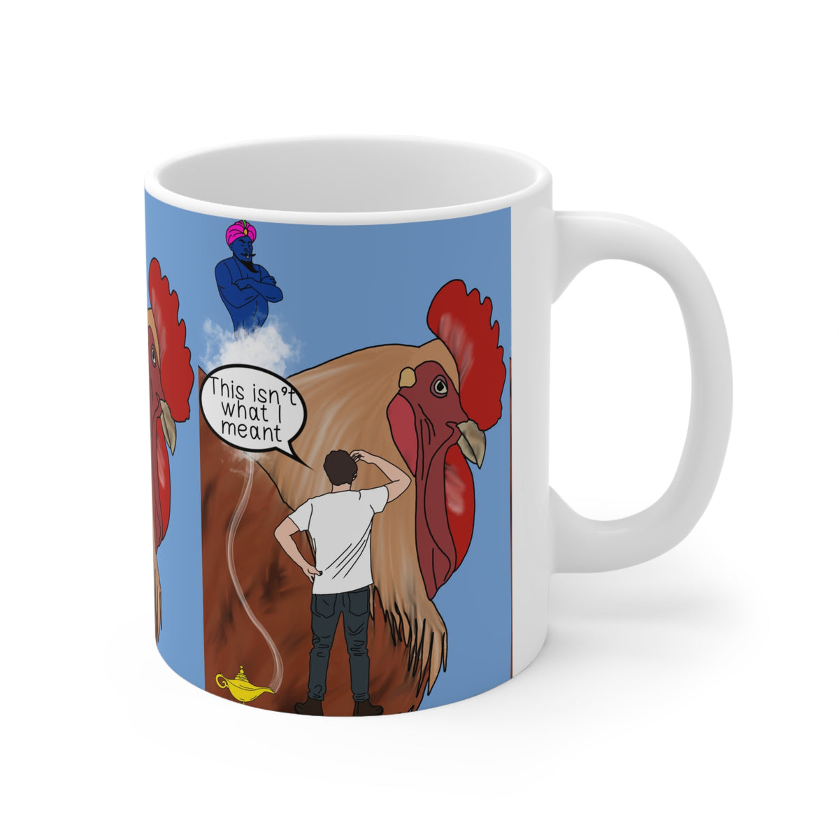 Rude Rooster | This Isn't What I Meant Mug | More Jam