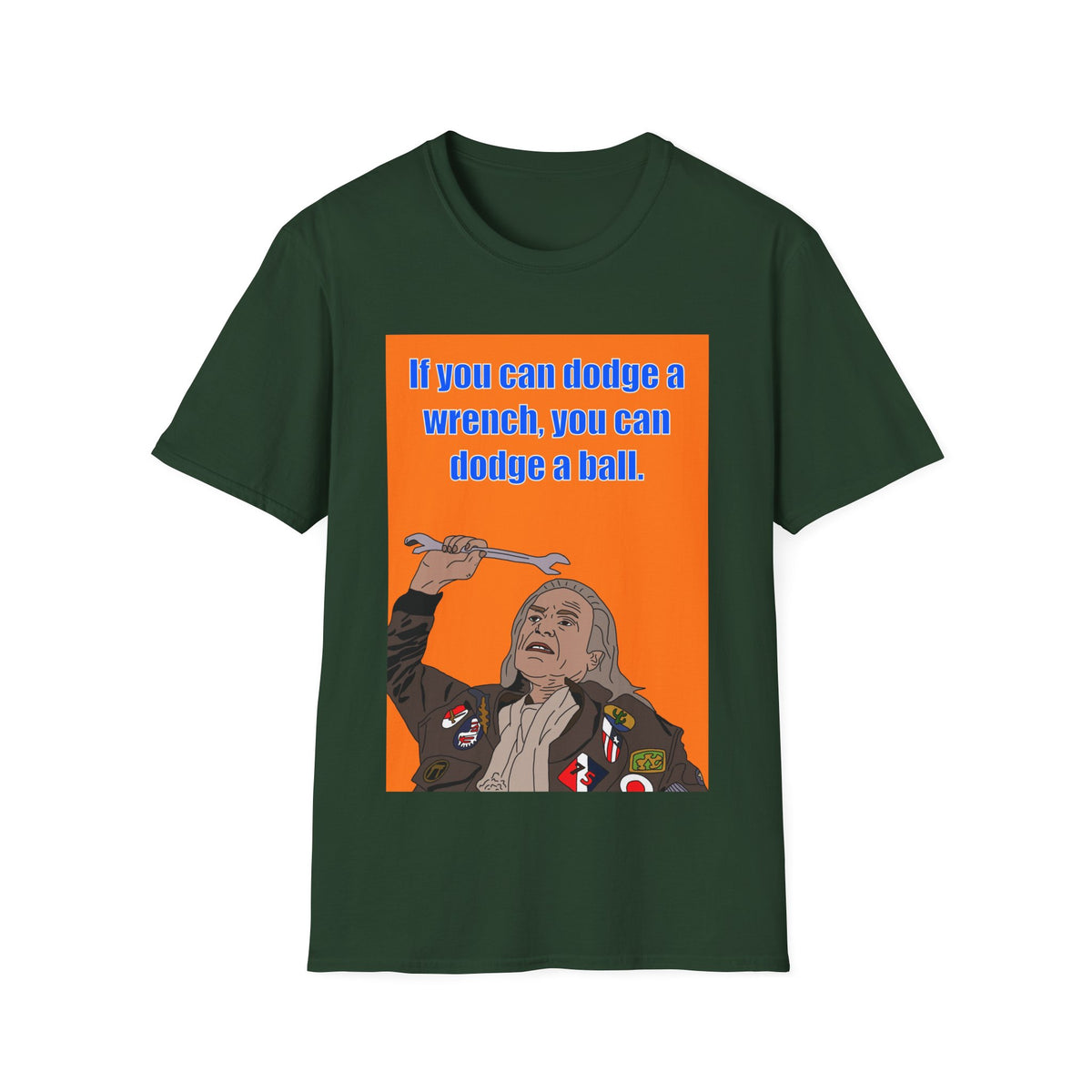 Dodgeball | Dodge a Wrench T-Shirt | More Jam