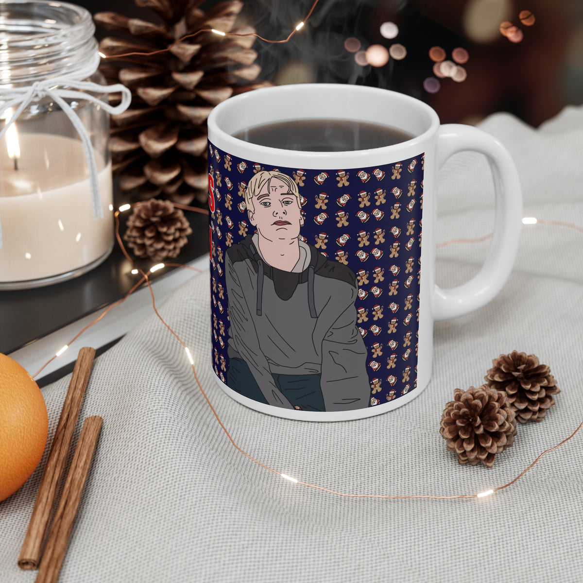 This Country Nasty Little Pom | Christmas Mug | More Jam