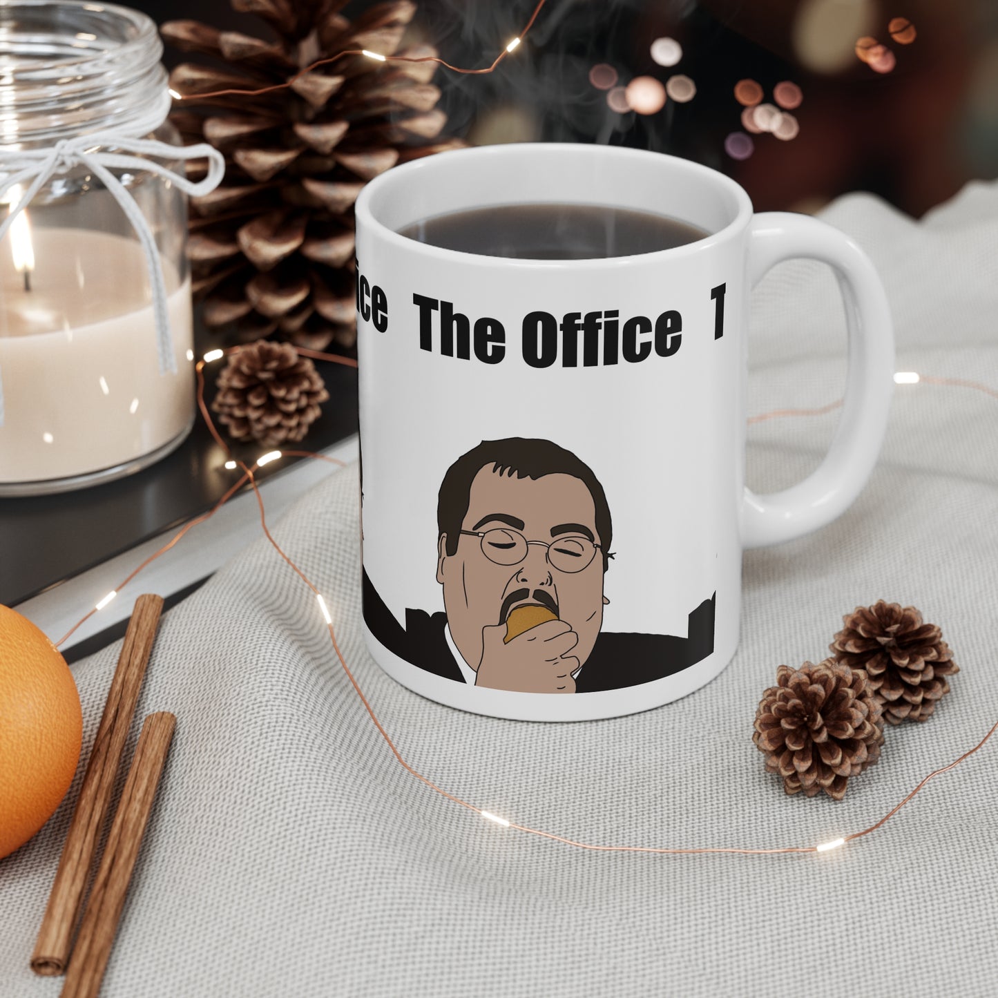 The Office Uk Novelty TV Show Mug —Scotch Egg , 11oz & 15oz Ceramic Coffee Cup