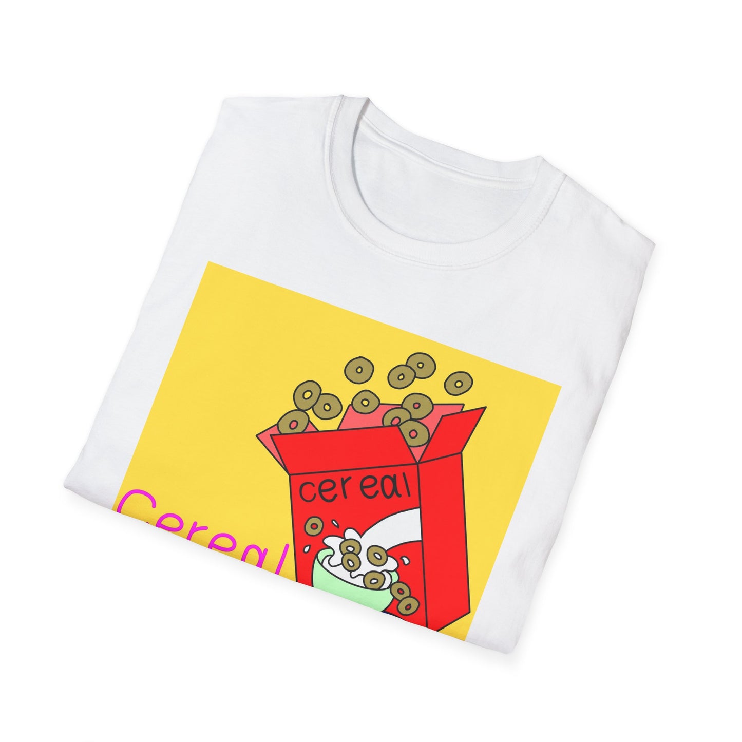 Cereal Killer T-Shirt — Funny Retro Cereal Box & Bowl Graphic Tee