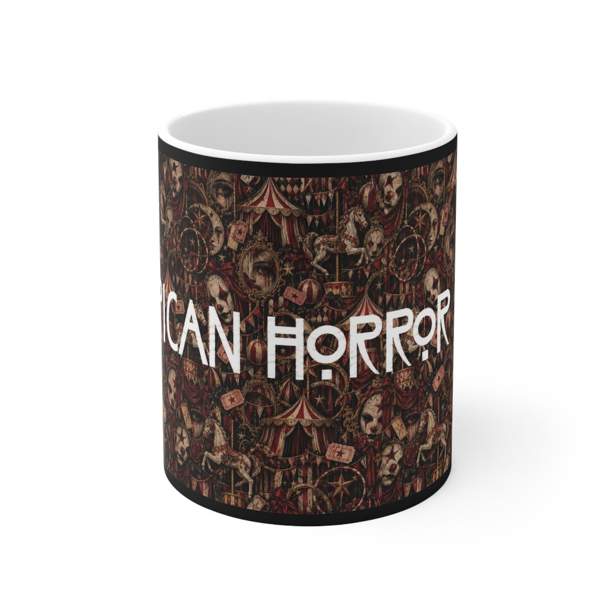 American Horror Story | Clown Pattern Mug | More Jam