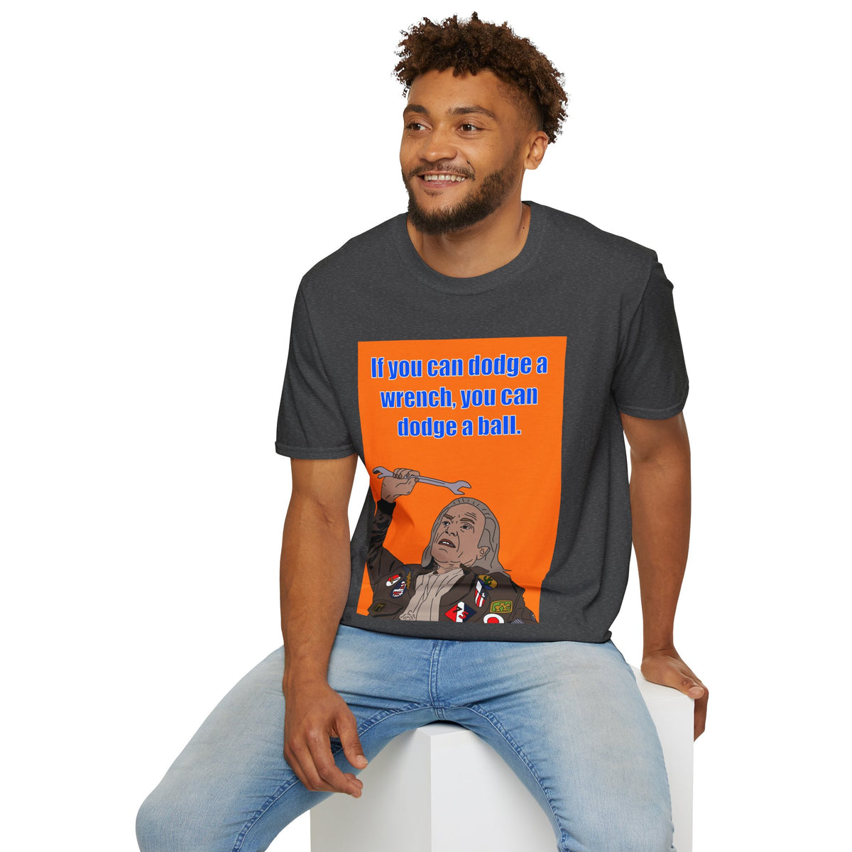 Dodgeball | Dodge a Wrench T-Shirt | More Jam