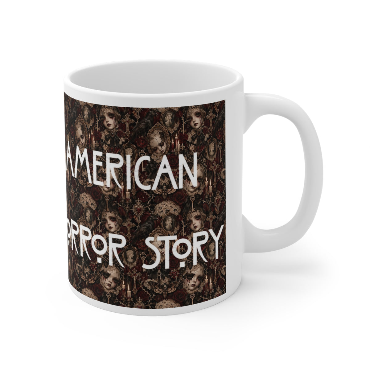 American Horror Story Doll | Patterned Mug | More Jam