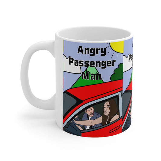 Angry Passenger | Funny Mug | More Jam