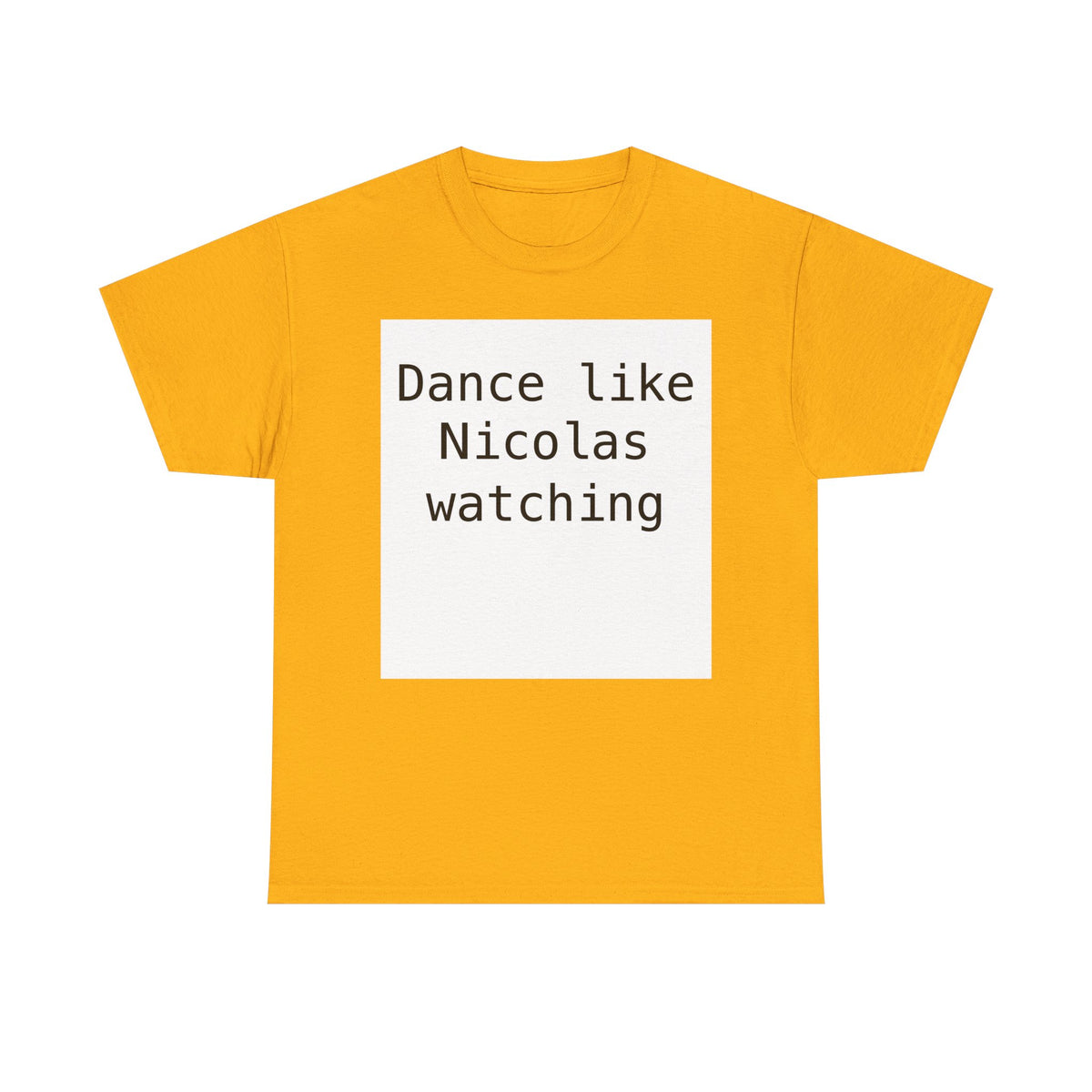 Victoria Beckham | Dance Like Nicolas Watching T-Shirt | More Jam