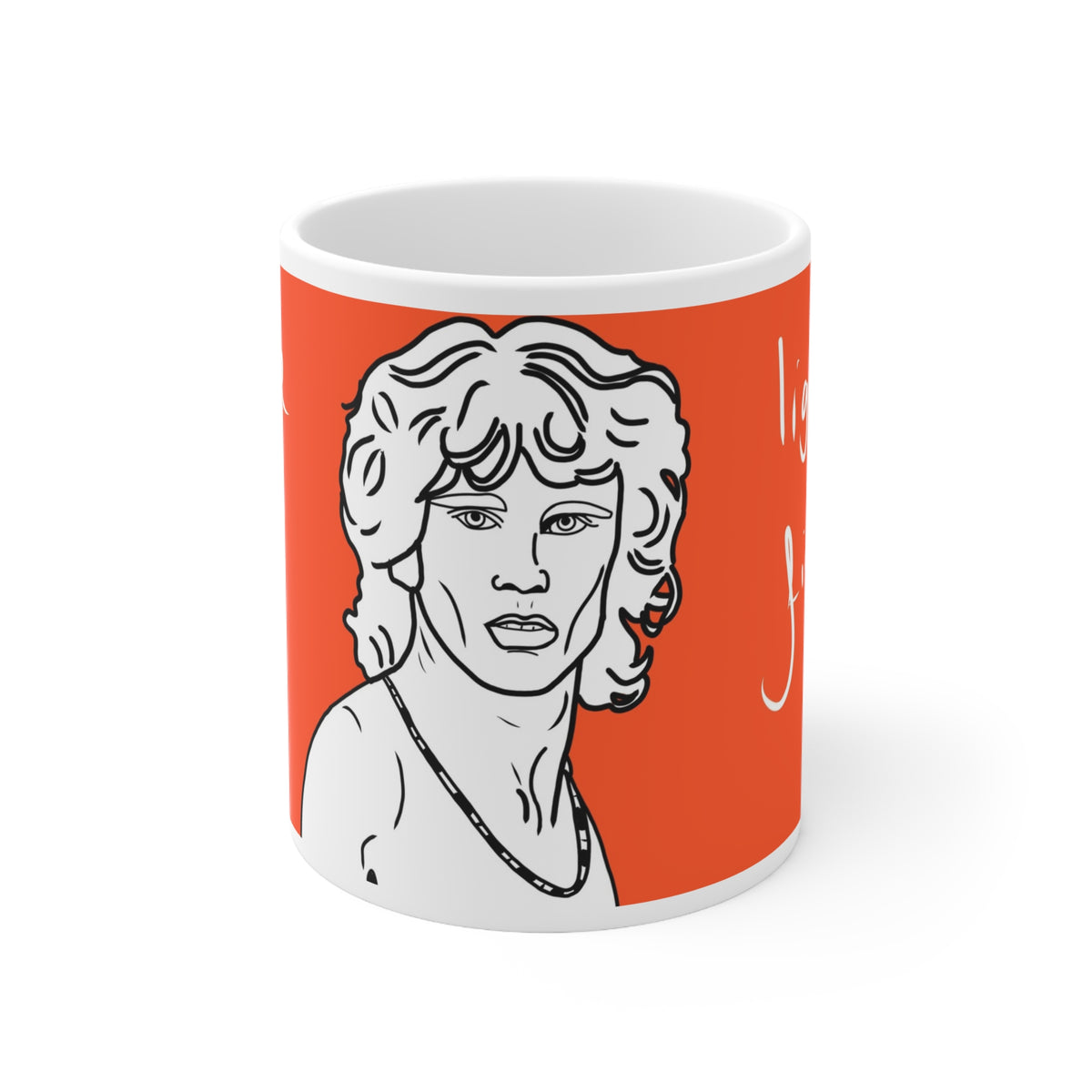 Jim Morrison Light My Fire | The Doors Mug | More Jam