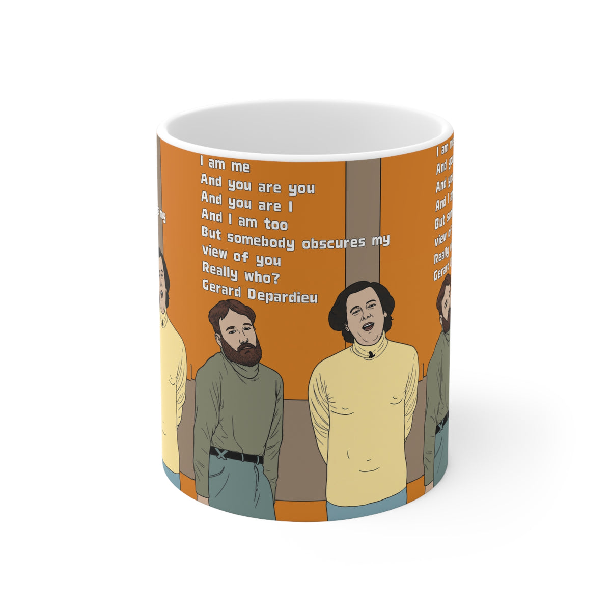 Mulligan & O'Hare Gerard Depardieu | The Smell of Reeves and Mortimer Mug | More Jam
