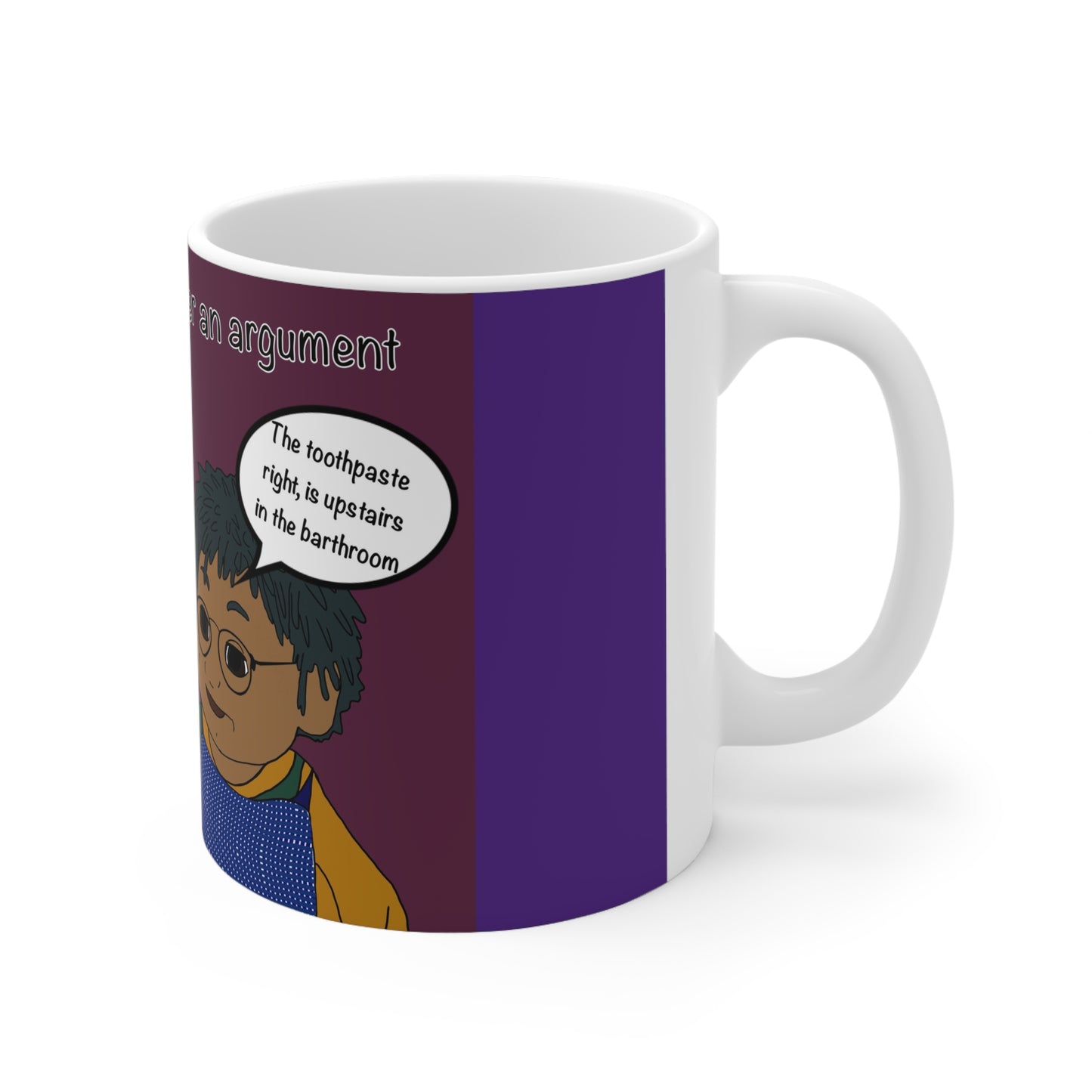 Tots Meme ‘Us Three Hours After An Argument’ Mug | More Jam