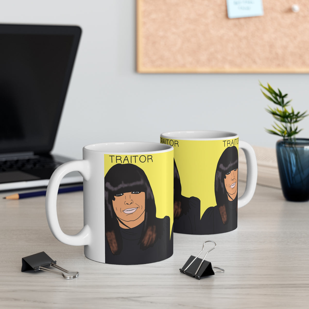 Traitors | Claudia Winkleman Mug | More Jam