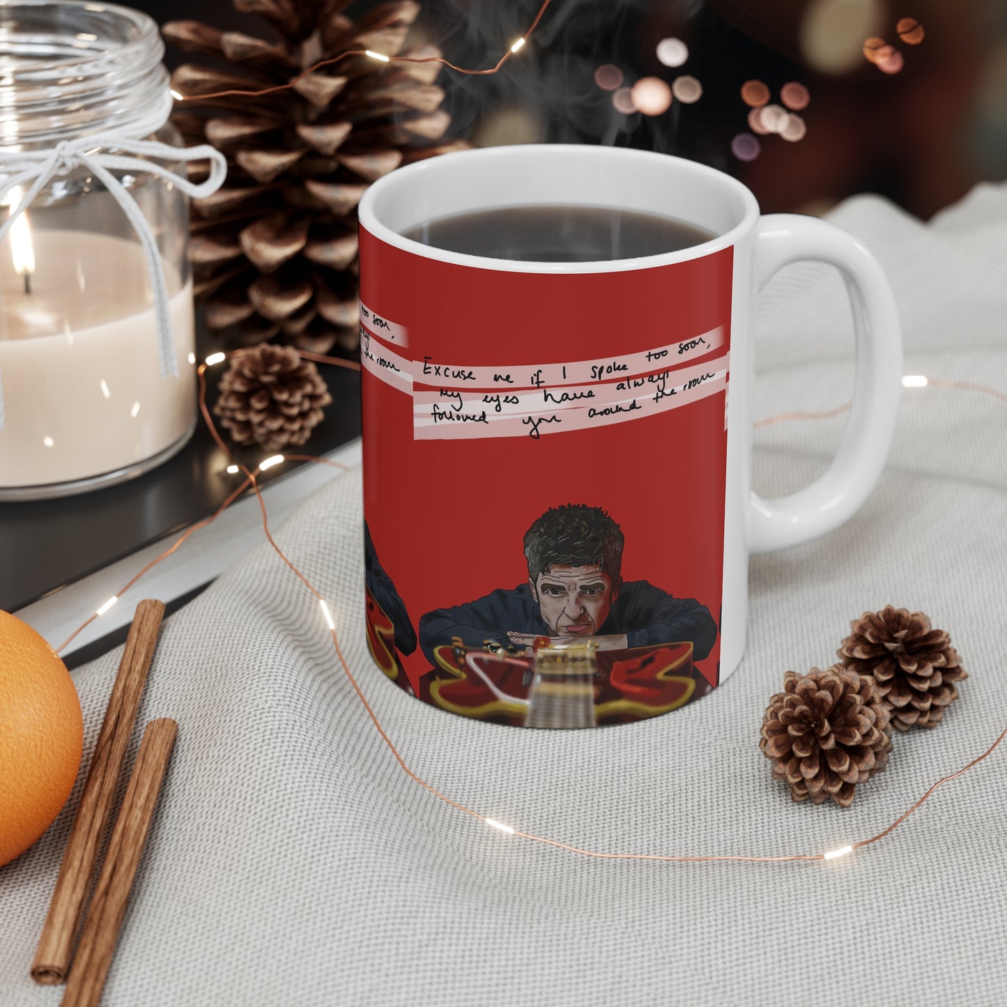 Noel Gallagher “If I Had a Gun” Mug