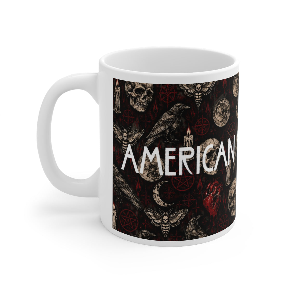 American Horror Story | Skull Pattern Mug | More Jam