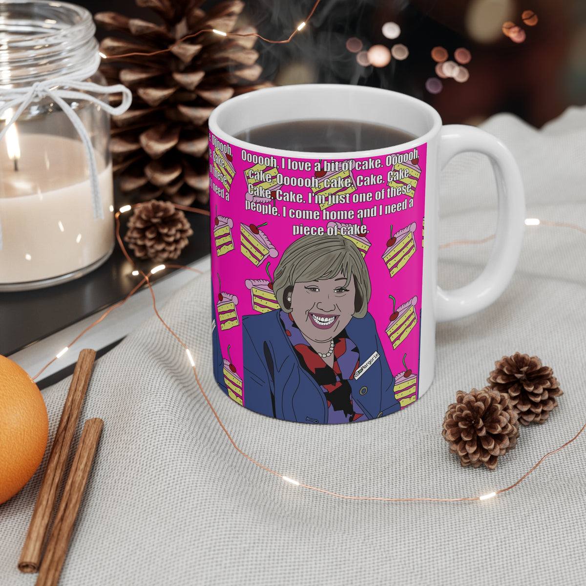 Little Britain | Marjorie I Love a Bit of Cake Mug | More Jam