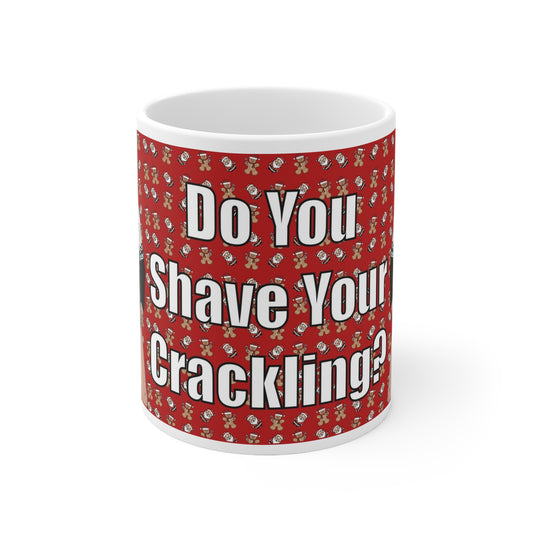 Alan Partridge Shave Your Crackling | Christmas Mug | More Jam