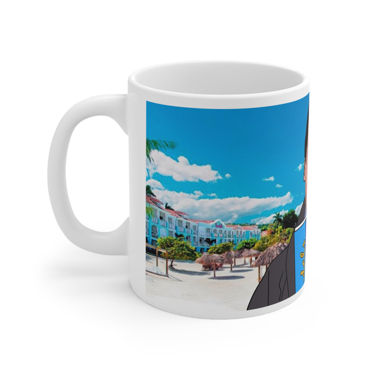 The Office Us Two Tickets To Paradise | Michael Scott Mug | More Jam