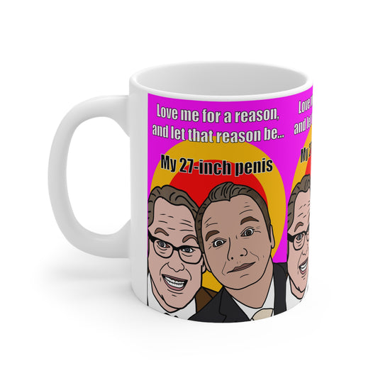 Love Me For A Reason, Let The Reason Be... | Shooting Stars Mug | More Jam