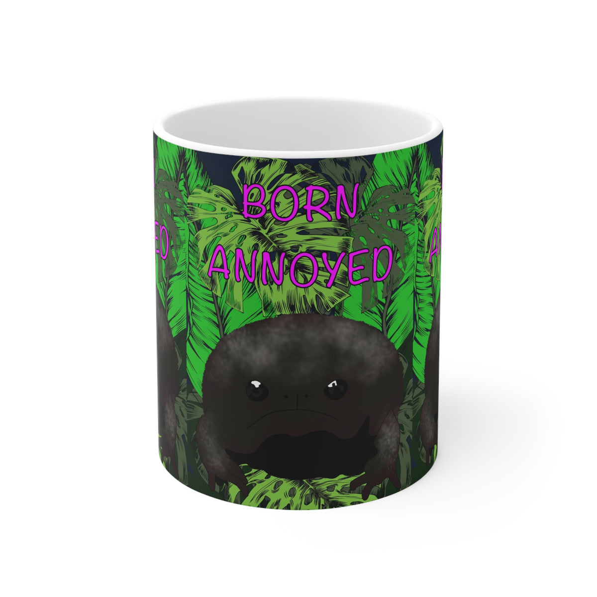Bull Frog | Born Annoyed Mug | More Jam