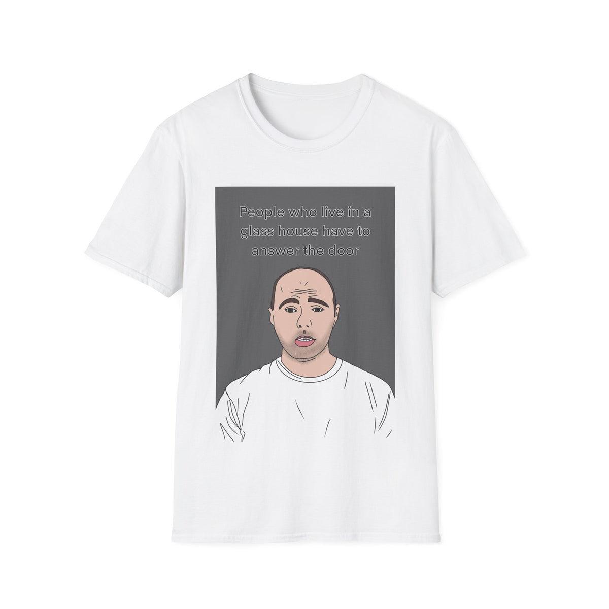 Karl Pilkington | Glass Houses T-Shirt | More Jam