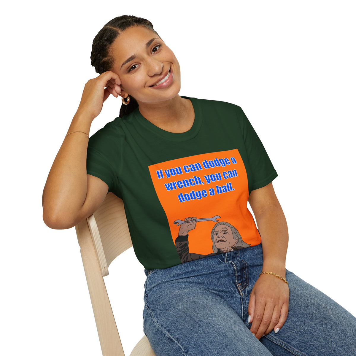 Dodgeball | Dodge a Wrench T-Shirt | More Jam