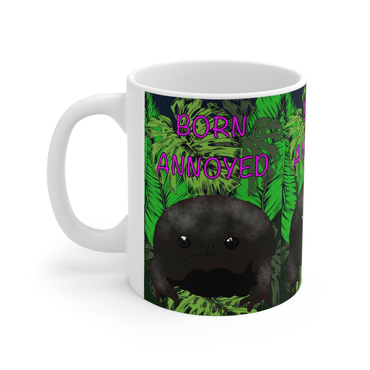 Bull Frog | Born Annoyed Mug | More Jam