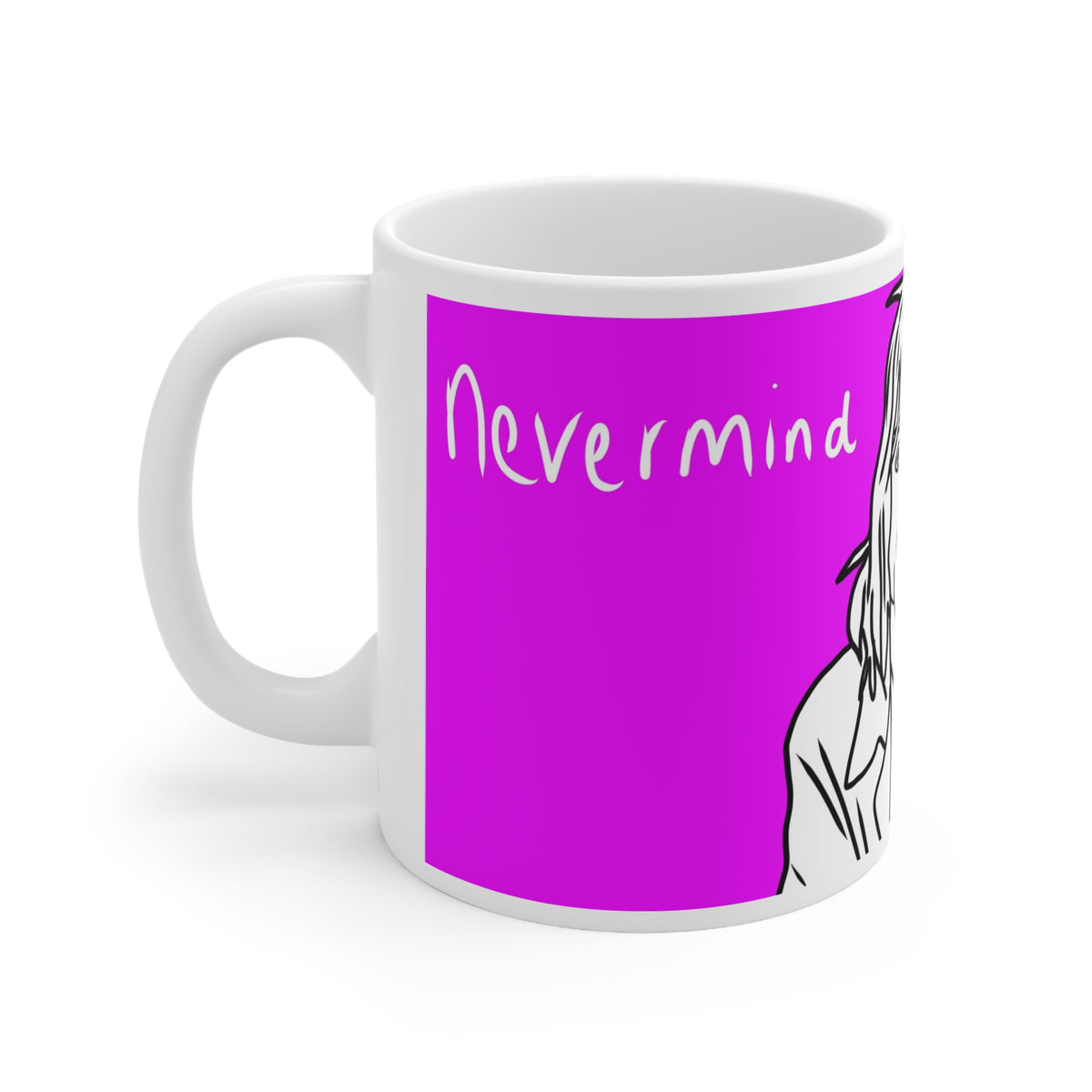 Kurt Cobain Nevermind | Nirvana Mug | More Jam