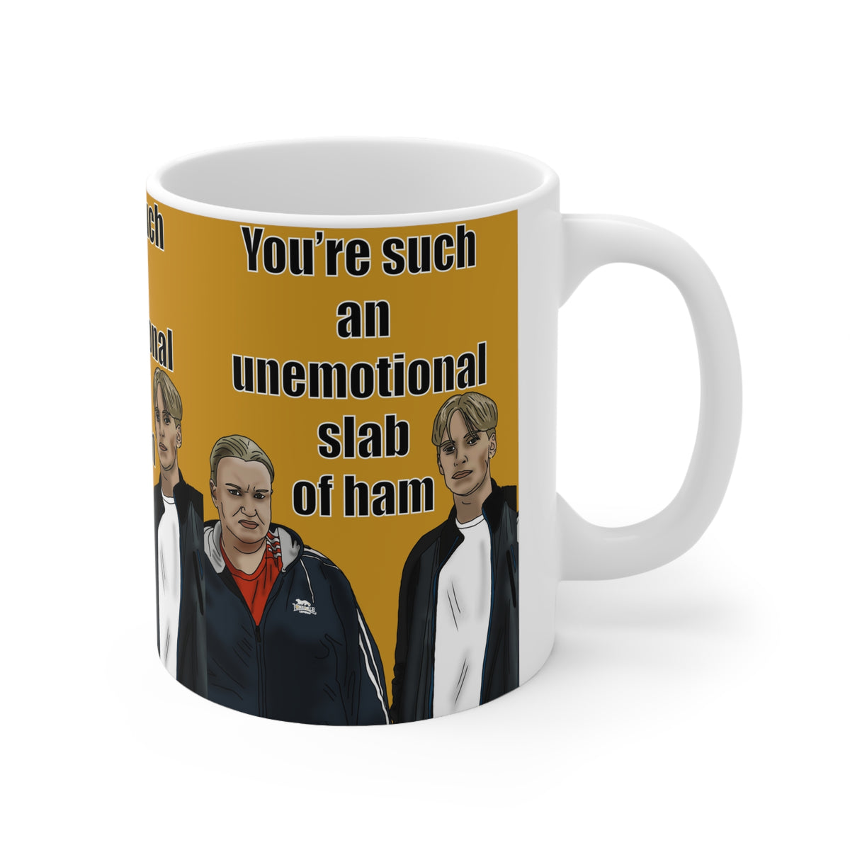 This Country | Kerry & Kurtan Unemotional Slab Of Ham Mug | More Jam